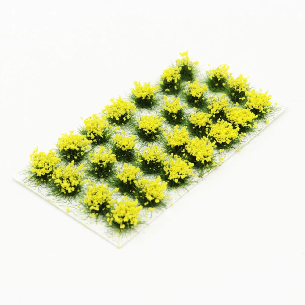 HO 1:87 Flower Trees Train Railroad Scenery Landscape for Diorama Model