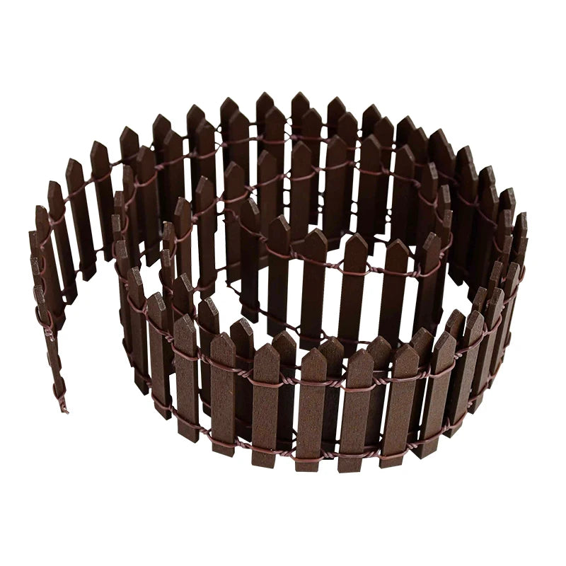 3/5cm*100cm Mini Fence Barrier DIY Model Railway Scenery
