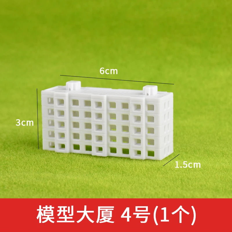 1:500 1:800 Scale Diy Building Model City Architecture for Model Railway Scenery