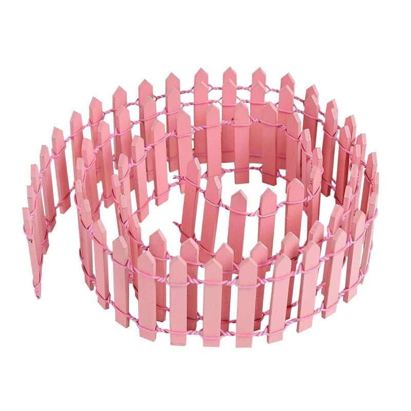 3/5cm*100cm Mini Fence Barrier DIY Model Railway Scenery