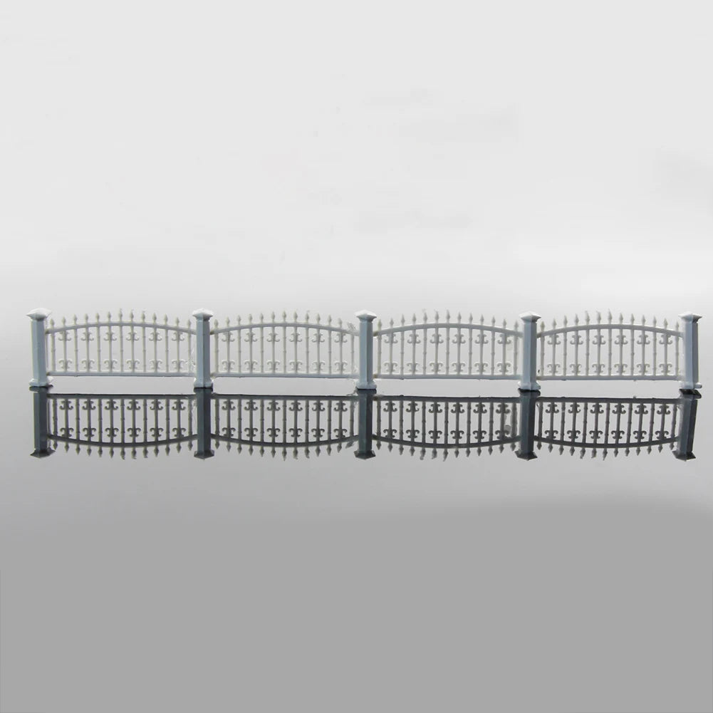 1 Meter Model Railway N Z Scale 1:160 Building Fence Wall White Architectural