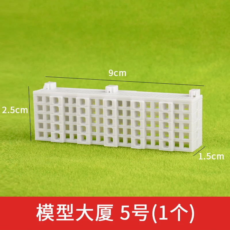 1:500 1:800 Scale Diy Building Model City Architecture for Model Railway Scenery