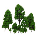 12 Mixed Model Poplar Trees. Model Train  Scenery Layout O Scale 3-16cm