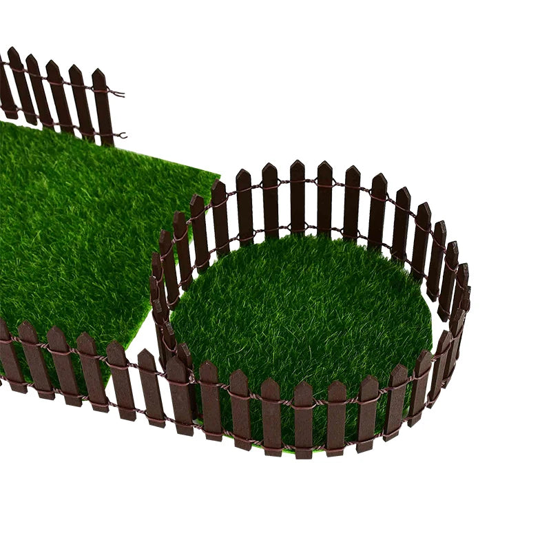 3/5cm*100cm Mini Fence Barrier DIY Model Railway Scenery
