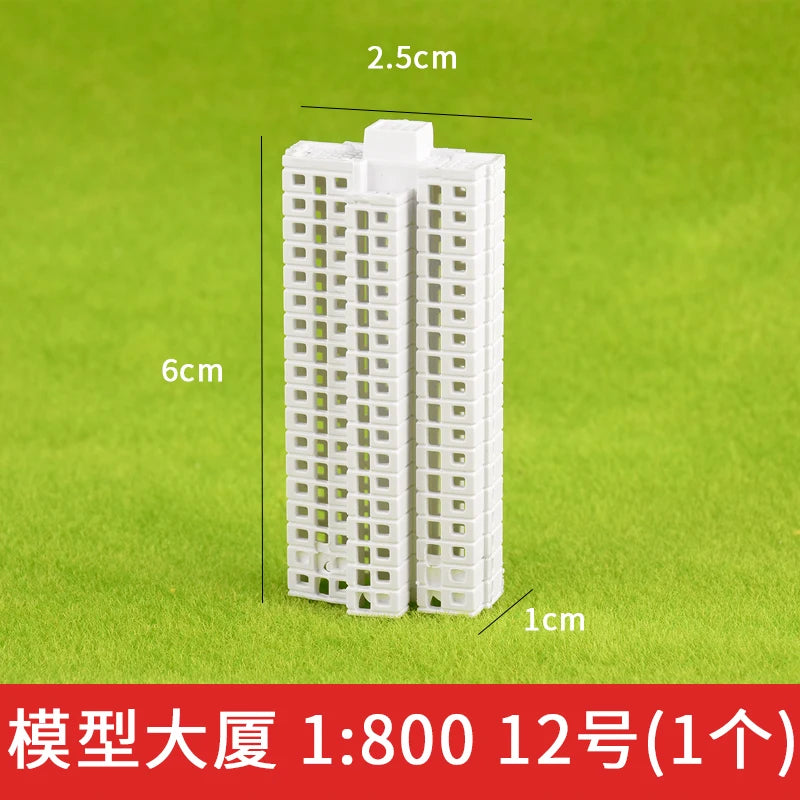 1:500 1:800 Scale Diy Building Model City Architecture for Model Railway Scenery