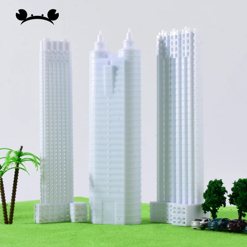1:500 1:800 Scale Diy Building Model City Architecture for Model Railway Scenery