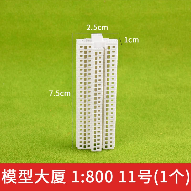 1:500 1:800 Scale Diy Building Model City Architecture for Model Railway Scenery