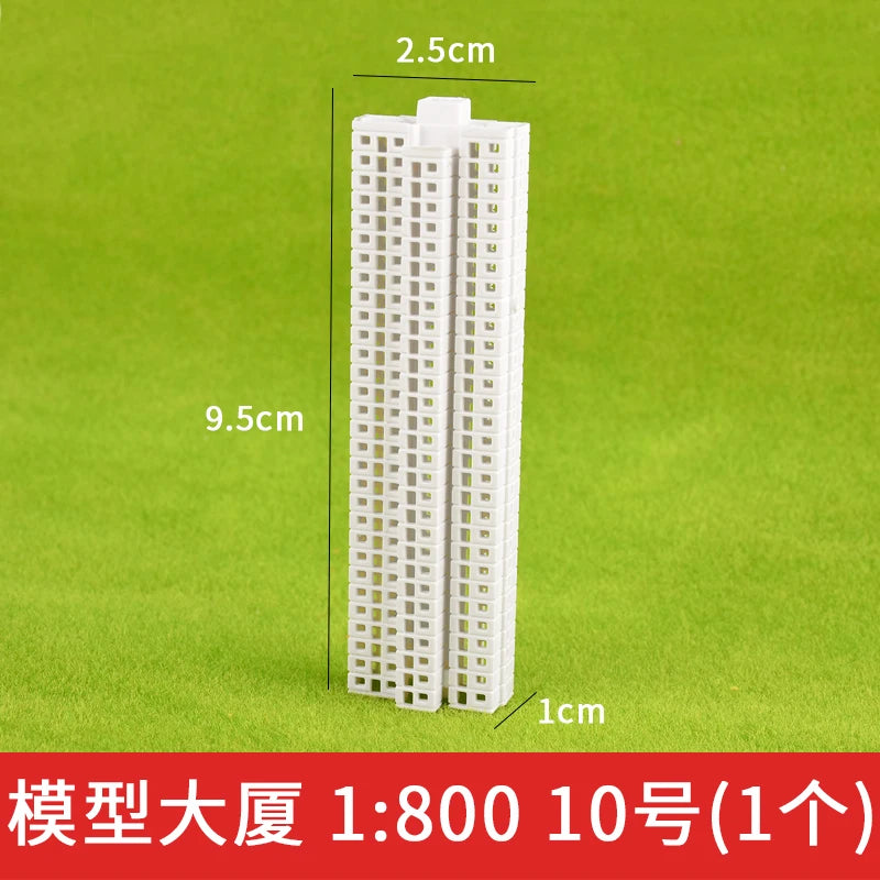 1:500 1:800 Scale Diy Building Model City Architecture for Model Railway Scenery