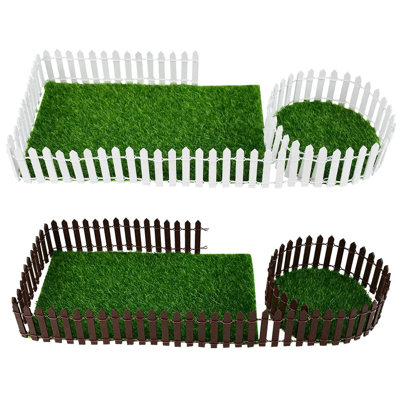 3/5cm*100cm Mini Fence Barrier DIY Model Railway Scenery
