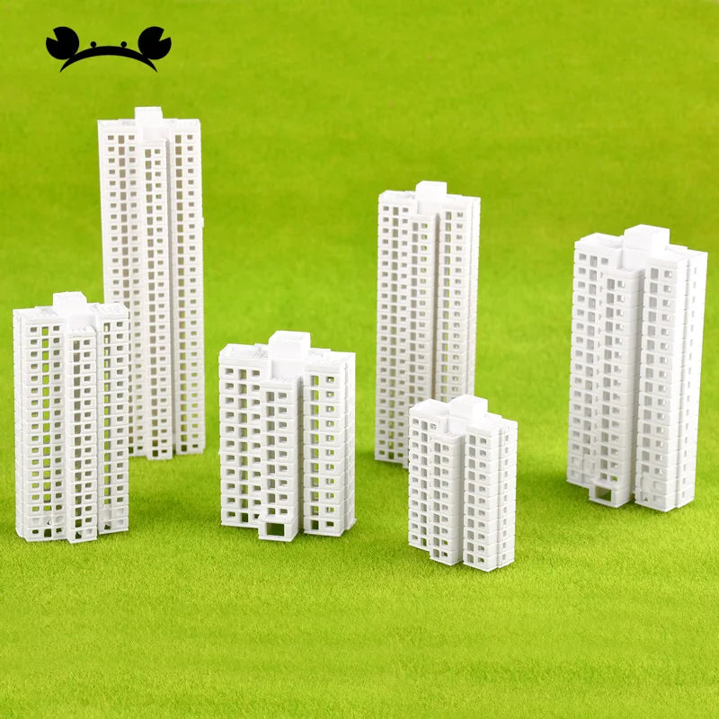 1:500 1:800 Scale Diy Building Model City Architecture for Model Railway Scenery