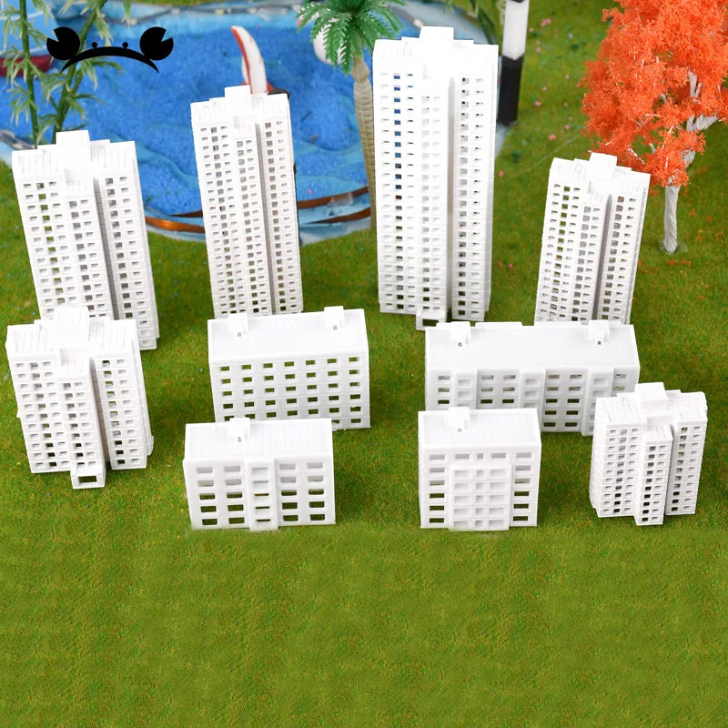 1:500 1:800 Scale Diy Building Model City Architecture for Model Railway Scenery