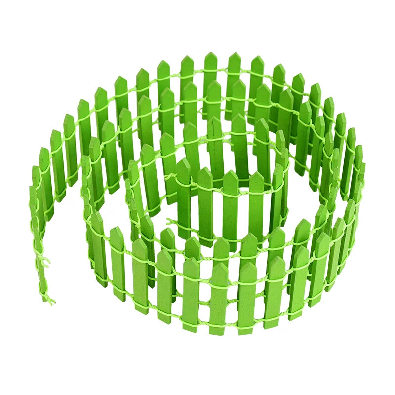 3/5cm*100cm Mini Fence Barrier DIY Model Railway Scenery