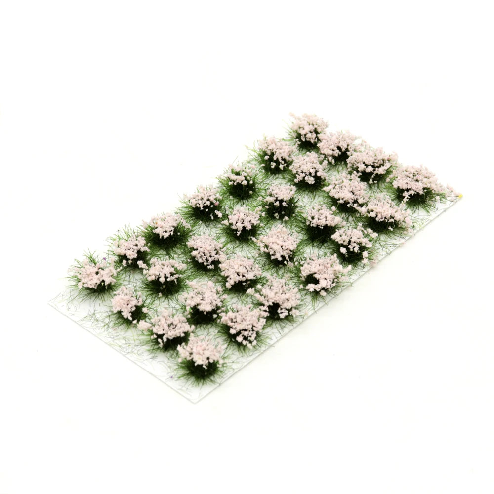 HO 1:87 Flower Trees Train Railroad Scenery Landscape for Diorama Model