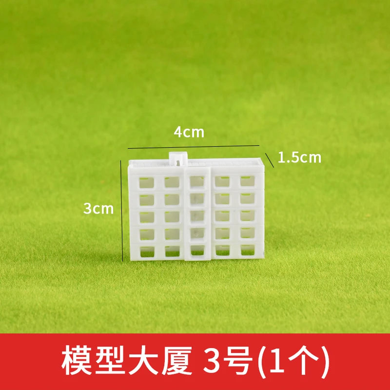 1:500 1:800 Scale Diy Building Model City Architecture for Model Railway Scenery