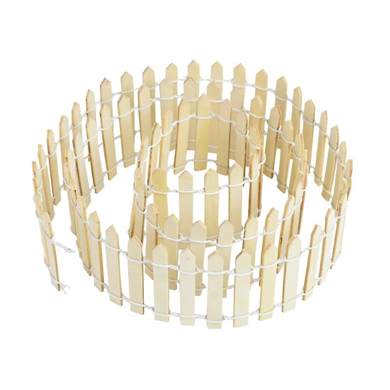 3/5cm*100cm Mini Fence Barrier DIY Model Railway Scenery