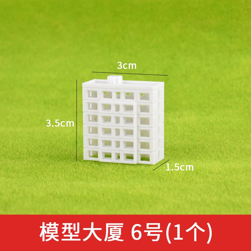 1:500 1:800 Scale Diy Building Model City Architecture for Model Railway Scenery
