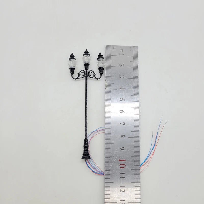 1/87 HO Scale Model trains  Street Light 3V Lamppost Lamps/Model Park Lamps/Train Layout Model Park Scenery