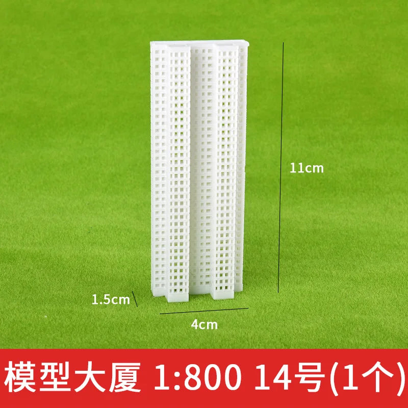 1:500 1:800 Scale Diy Building Model City Architecture for Model Railway Scenery