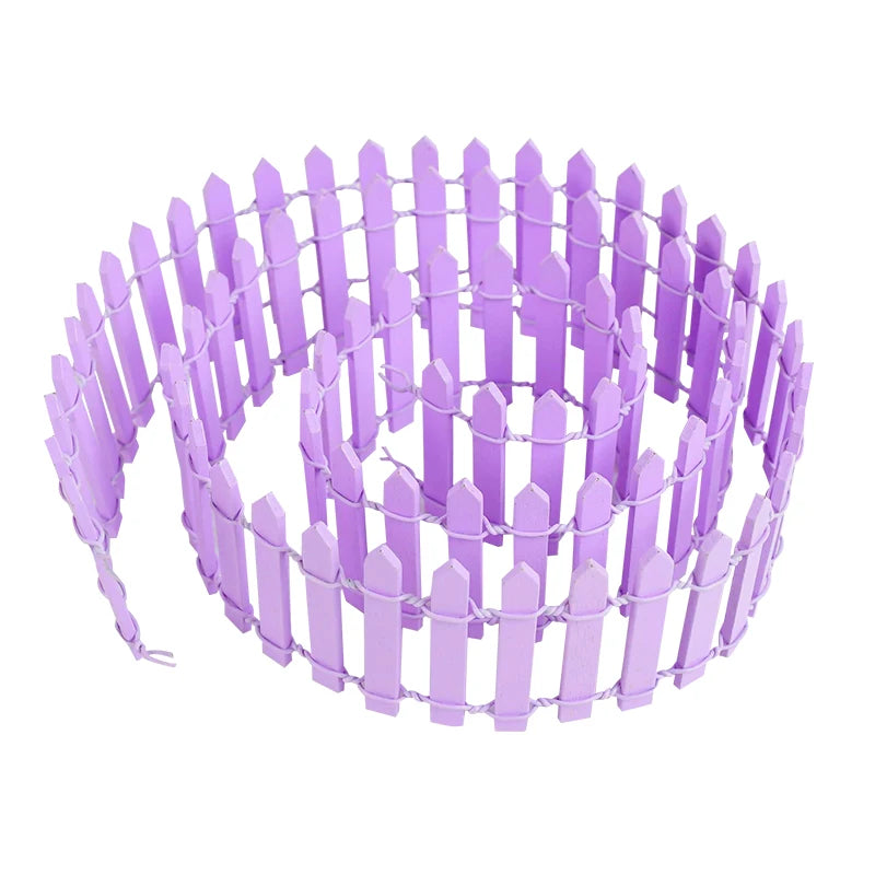 3/5cm*100cm Mini Fence Barrier DIY Model Railway Scenery