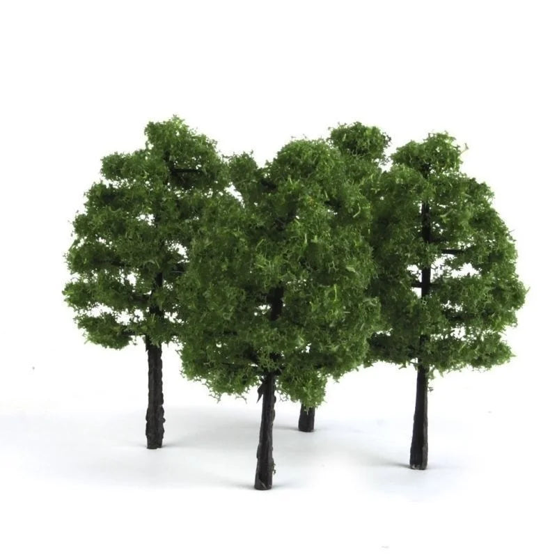 20/40Pcs Green Model Trees. Model Train Railroad Scenery Landscapes.