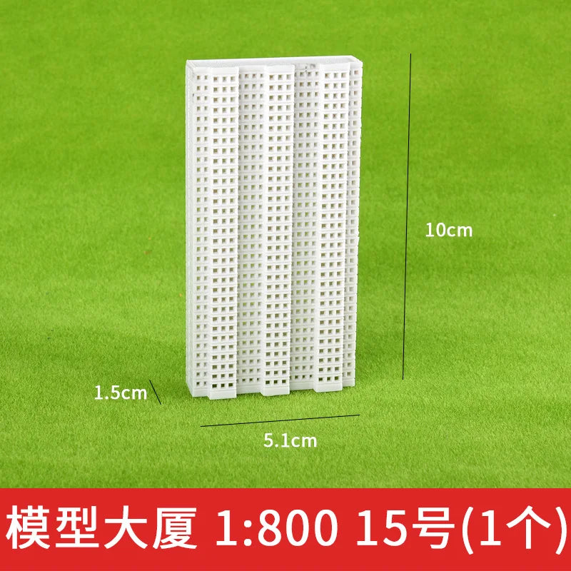 1:500 1:800 Scale Diy Building Model City Architecture for Model Railway Scenery