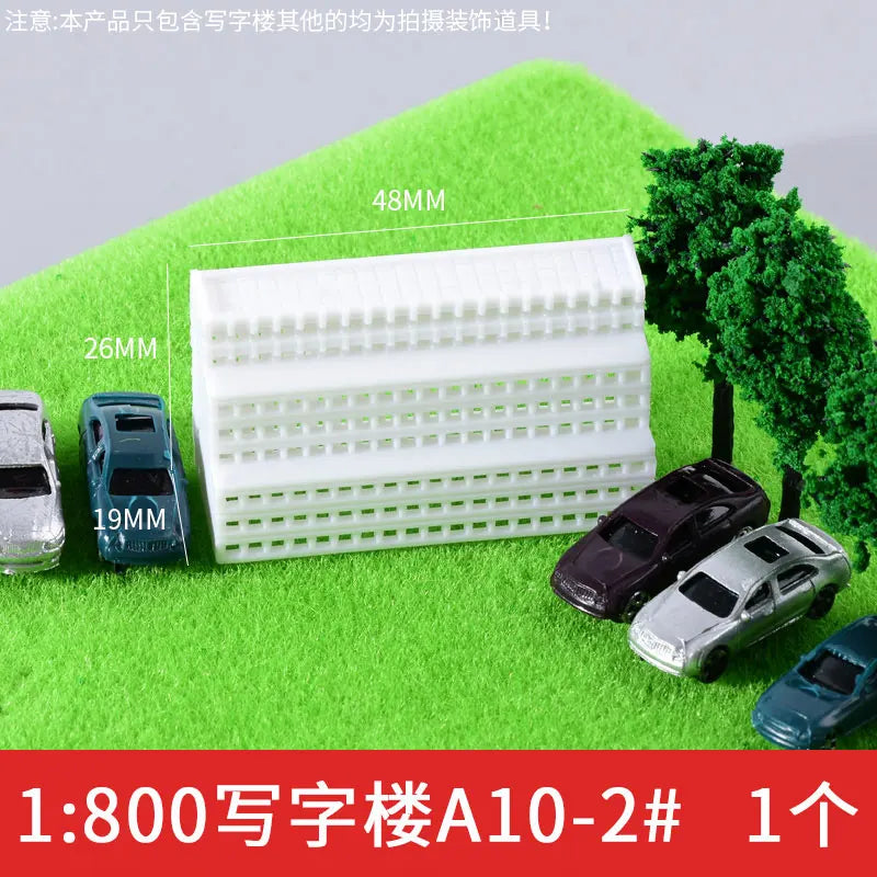 1:500 1:800 Scale Diy Building Model City Architecture for Model Railway Scenery
