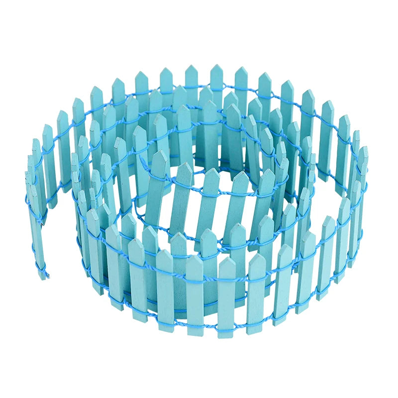 3/5cm*100cm Mini Fence Barrier DIY Model Railway Scenery