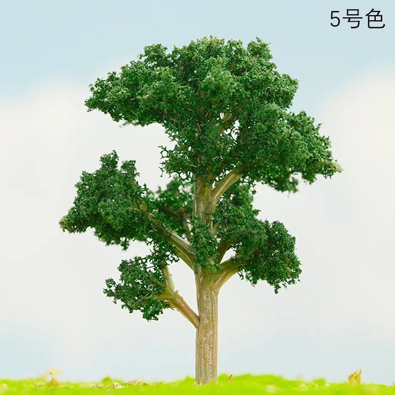 10pcs 5.5CM Trees for Model Train Railroad Layout Scenery
