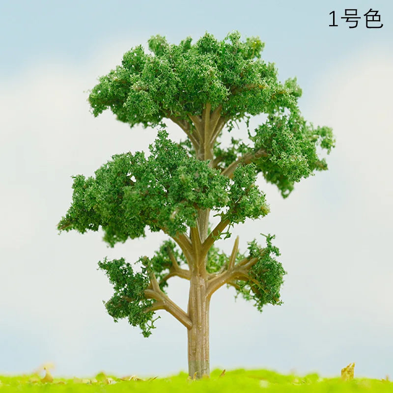 10pcs 5.5CM Trees for Model Train Railroad Layout Scenery