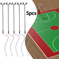 5pcs Model Railway Lamp Lattice Mast Light HO 1:76 Scale LED Street Light Train Layout Scenery