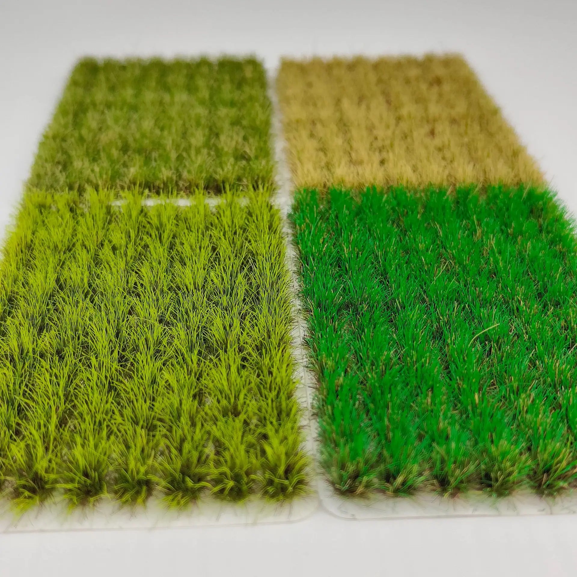 8mm Grass Cluster Scene Model Miniature Vegetation Materials Diy Railway Sand Table Lawn Layout Kit Diorama Accessory 120pcs/box