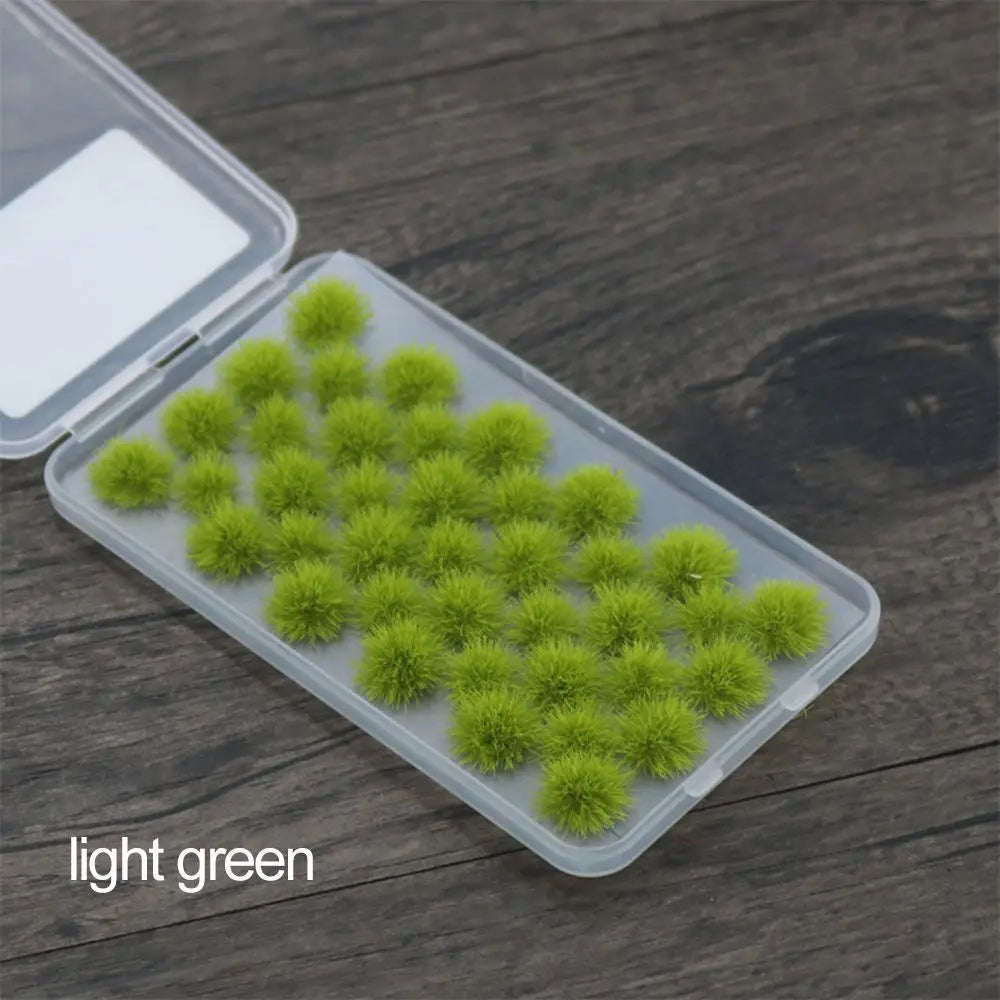 1 Box Scene Model Micro Landscape DIY Accessories 1 Box Miniature Plant Creepers Simulation Rattan Leaves Sand Table Vegetation