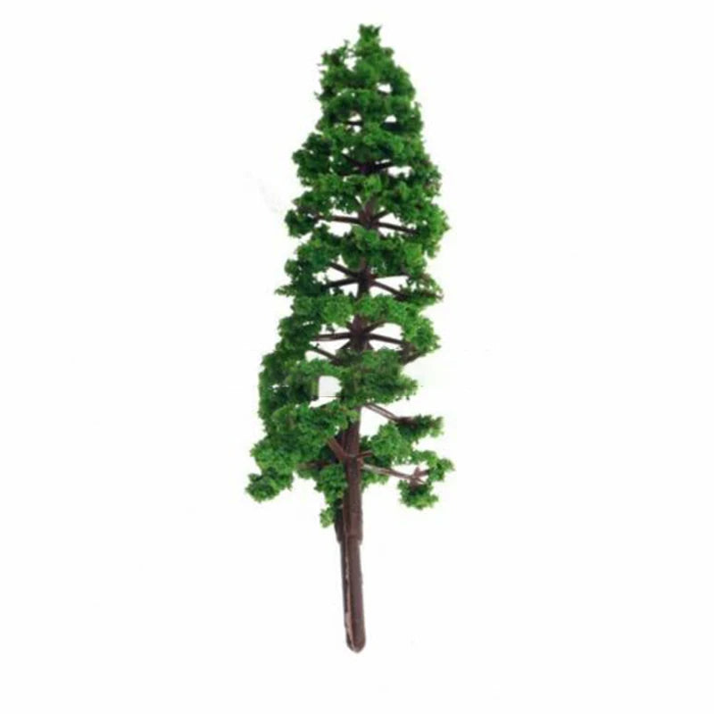 10 Pack Pine Trees Model High Simulation Effect And Durable