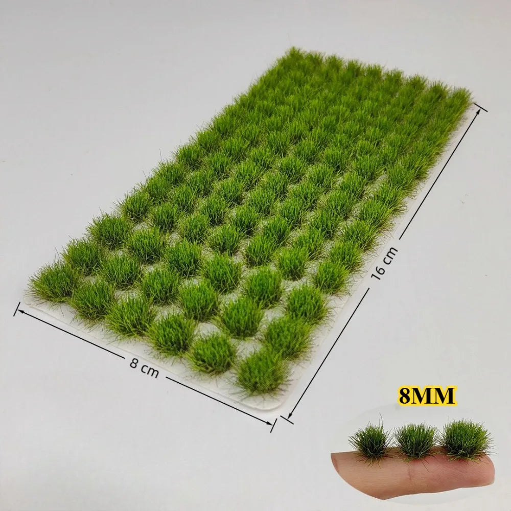 1 Pack Static Grass Tufts Model Railway Scenery Miniature Landscape