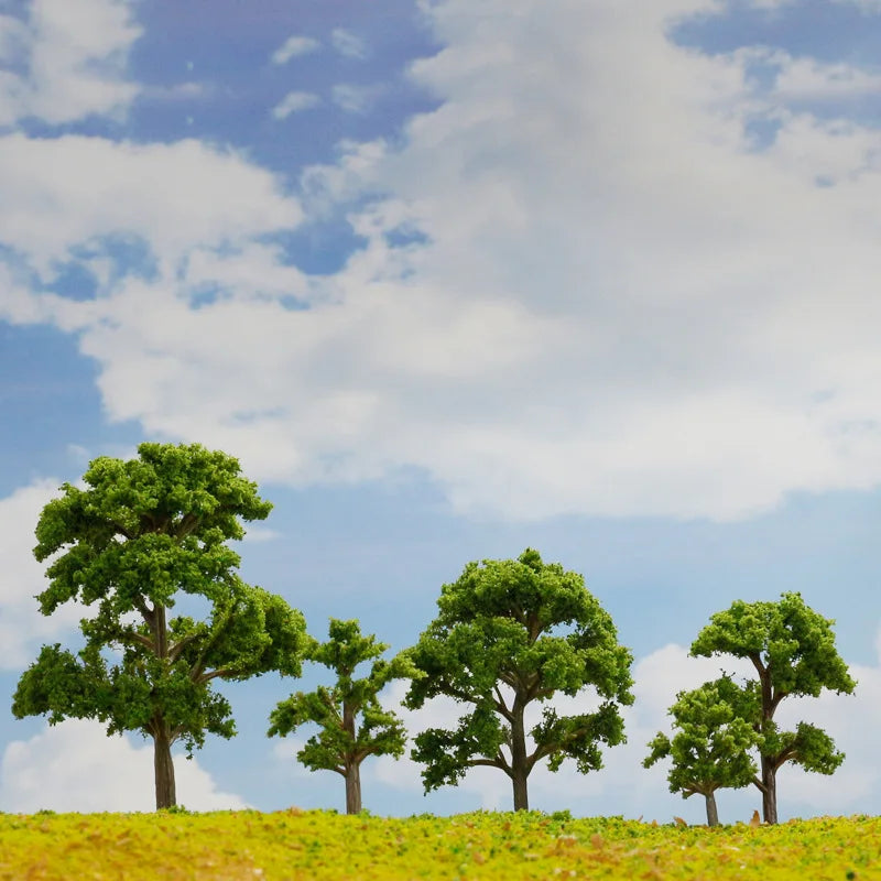 10pcs 5.5CM Trees for Model Train Railroad Layout Scenery