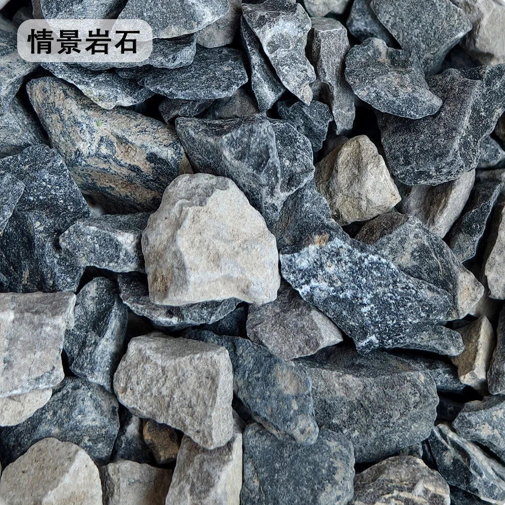Model Railway Stones, Gravel Ballast For HO N O Scale Model Making  Landscape