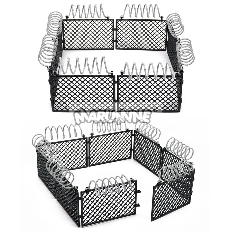 Wire Fencing for Model Railway yard scenery.