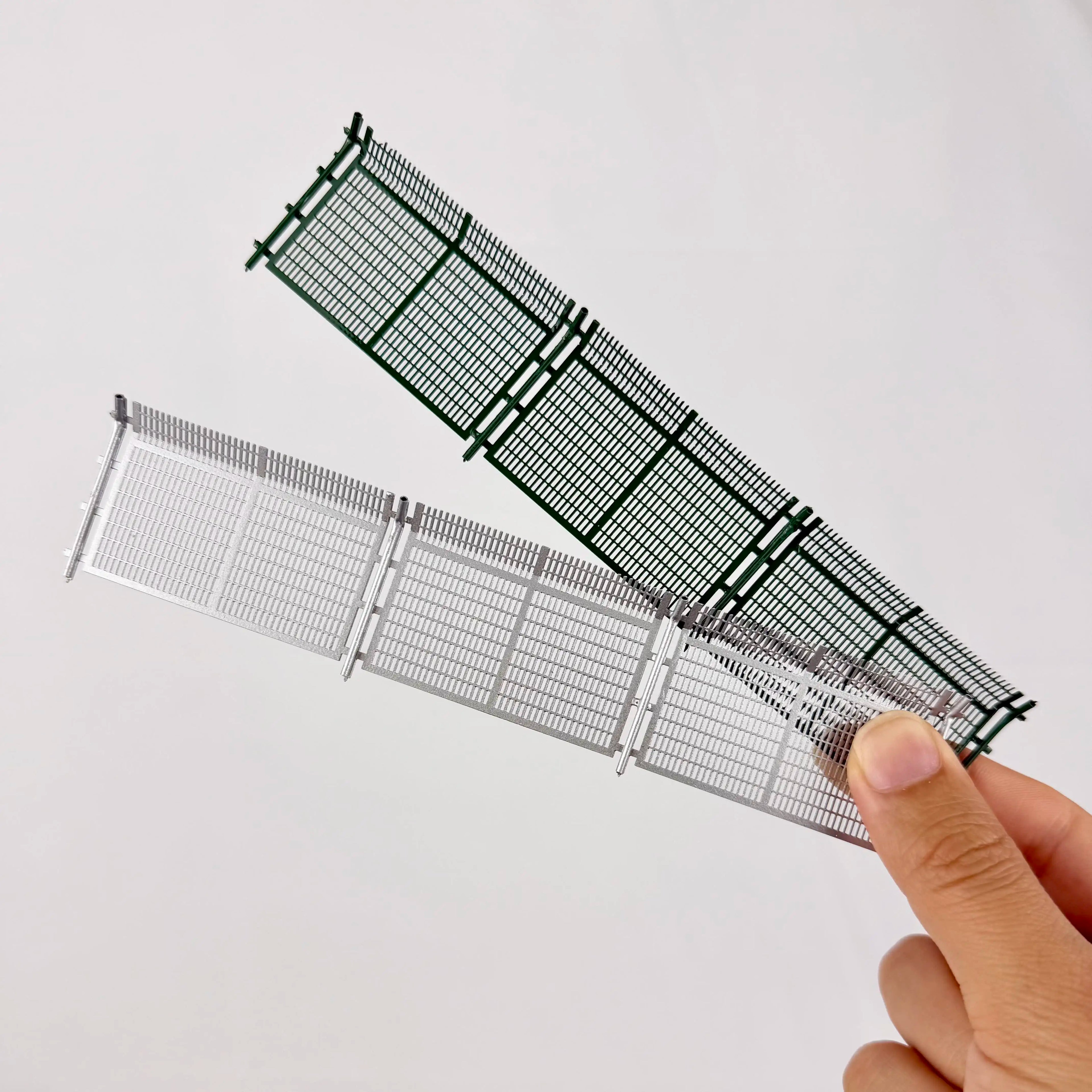 Metal Protective Mesh Fence. Model Railway Building Landscape. Multiple Sizes