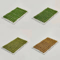 104pcs Static Grass Tufts Model Scenery Kit Miniature Shrubs Bushes for Train Landscape Diorama Terrain Scenic Grass Tuft