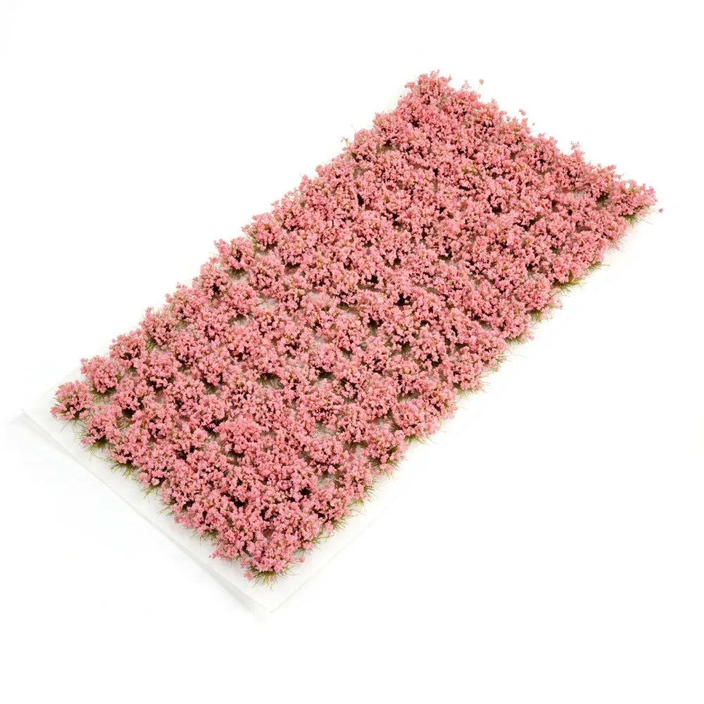 Miniature Flower Grass Railway Train Model Making Static Flower Tufts for Model Rail Scenery.
