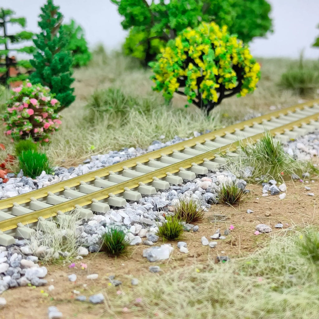 8mm Grass Cluster Scene Model Miniature Vegetation Materials Diy Railway Sand Table Lawn Layout Kit Diorama Accessory 120pcs/box