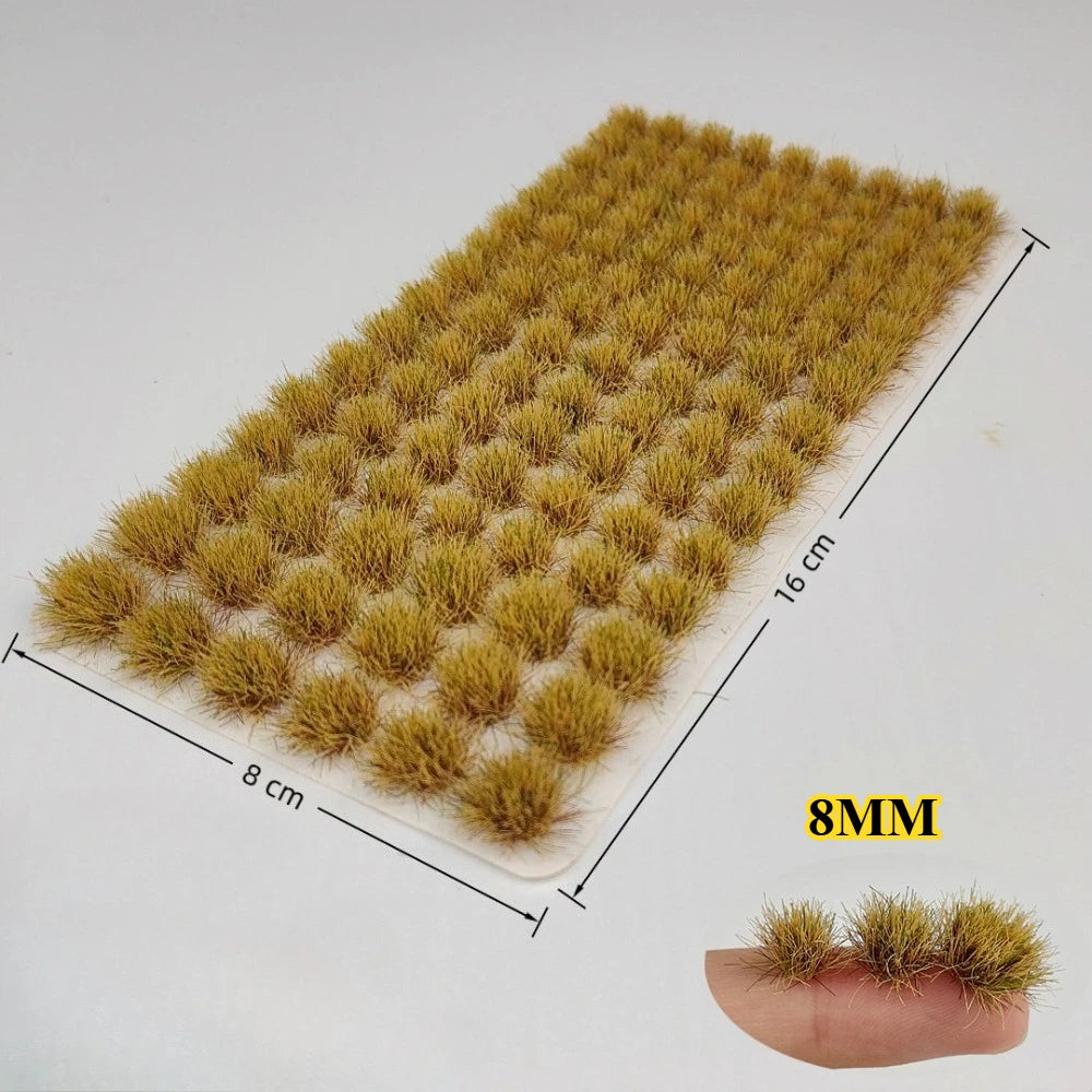 1 Pack Static Grass Tufts Model Railway Scenery Miniature Landscape
