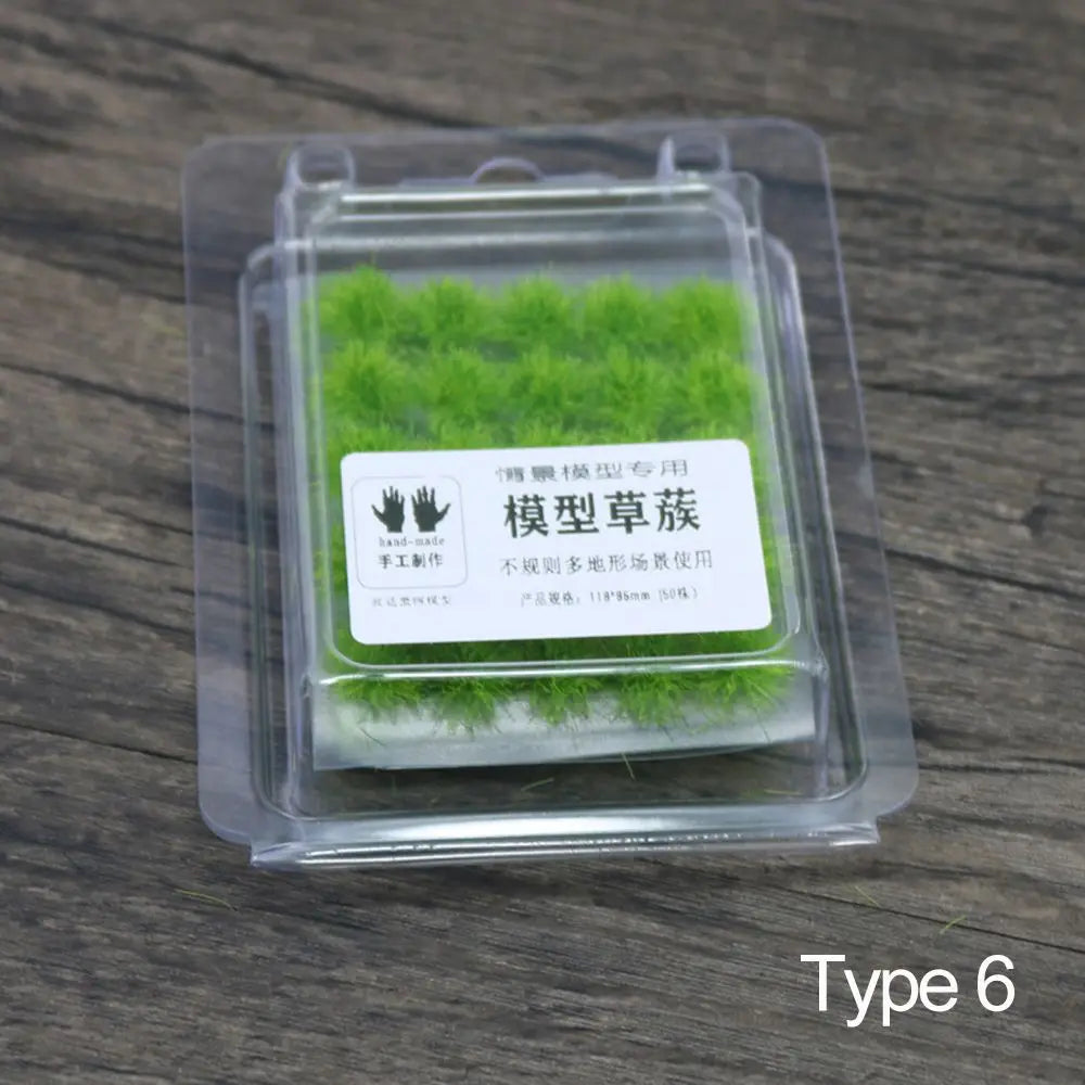 1 Box Scene Model Micro Landscape DIY Accessories 1 Box Miniature Plant Creepers Simulation Rattan Leaves Sand Table Vegetation