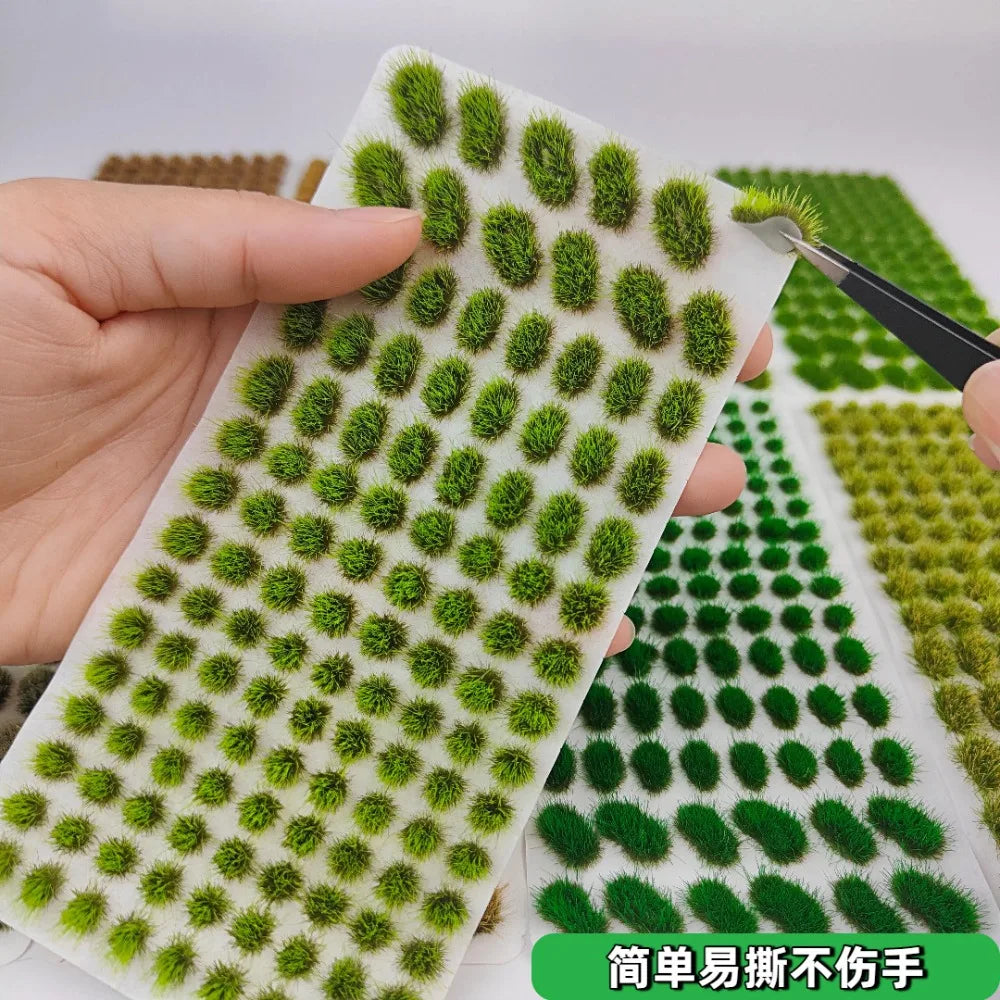 1 Pack Static Grass Tufts Model Railway Scenery Miniature Landscape