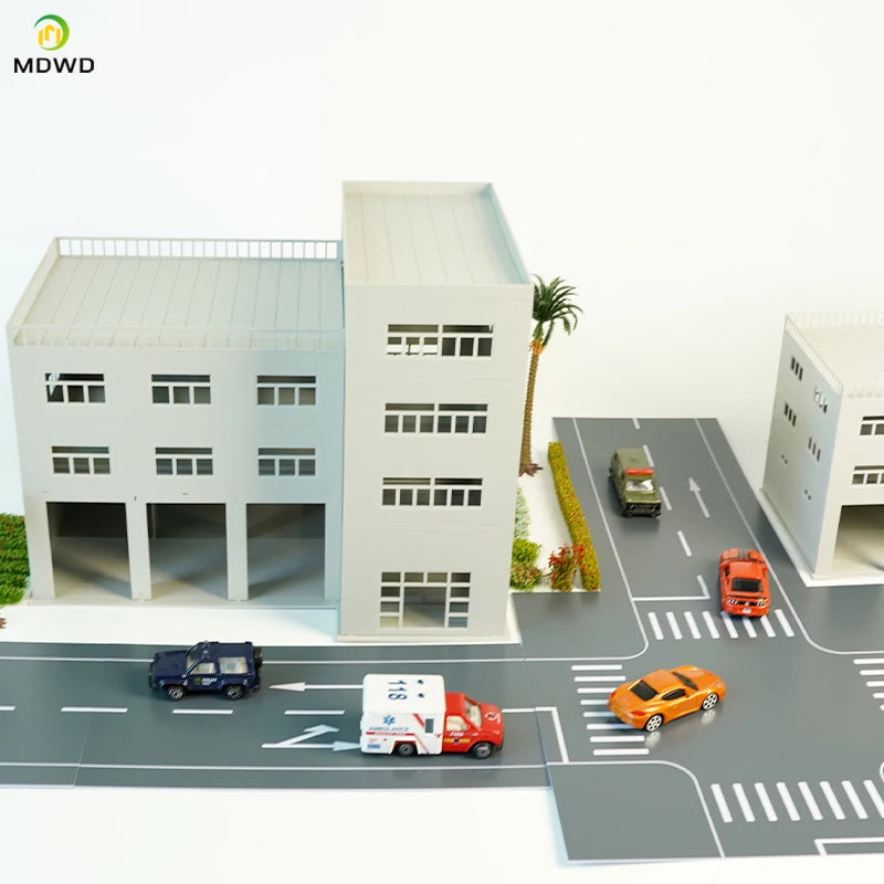 Small and Short House Model Building Model Railway Scenery 1/150 1/144 1/100 1/87 1/64