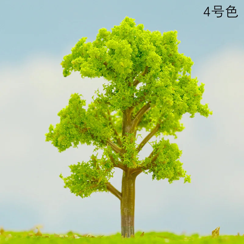 10pcs 5.5CM Trees for Model Train Railroad Layout Scenery