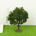 12/15cm Miniature Model Trees - Orange & Green Scenery Trees for Model Railway Layouts