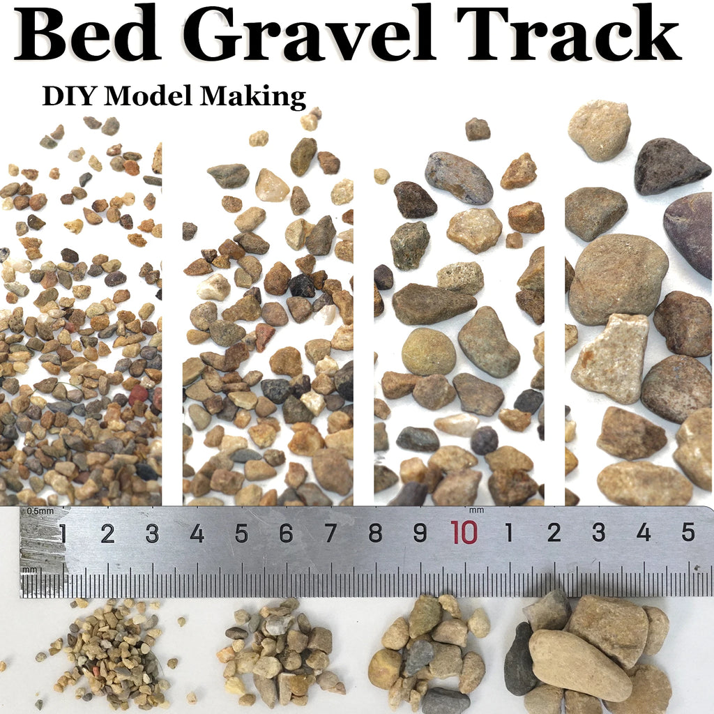 40g DIY Stone Model Grass - Mesh Model Rail Scenery for HO Scale Model Train
