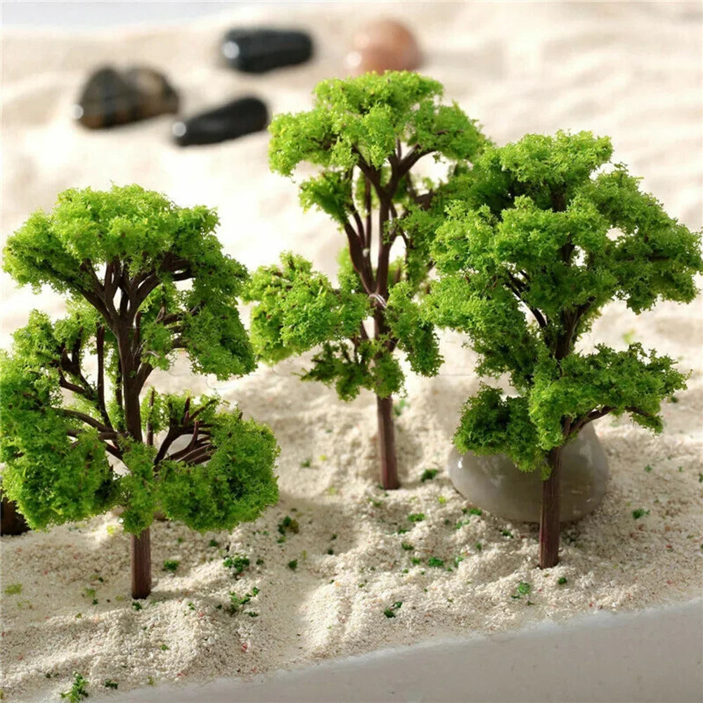 10 Trees For Model Train Garden Landscaping Architectural Scenery