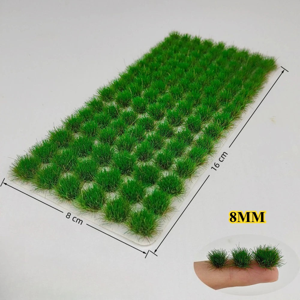 1 Pack Static Grass Tufts Model Railway Scenery Miniature Landscape